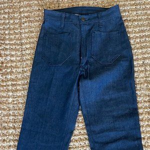 Lykke Wullf Ranch Pant in Cowboy Denim